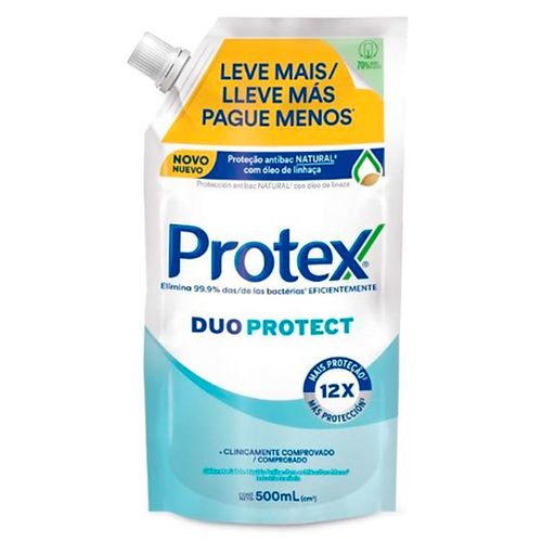 Jabón líquido manos PROTEX Dúo Proyect refill 500 ml