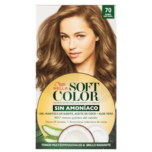 Coloracion SOFT Rubio Natural 70