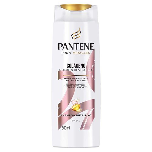 Shampoo PANTENE colágeno nutre y revitaliza 300 ml