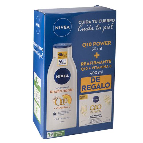 Pack Q10 NIVEA Facial día 50 ml+ Body Q10 400 ml