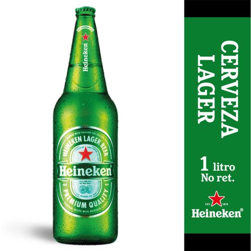 Cerveza HEINEKEN Envase Descartable 1 L