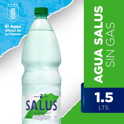 Agua SALUS sin gas 1.5 L