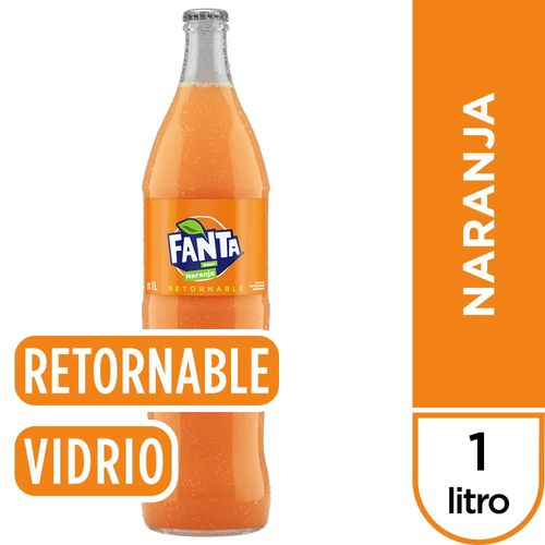 Refresco FANTA naranja 1 L