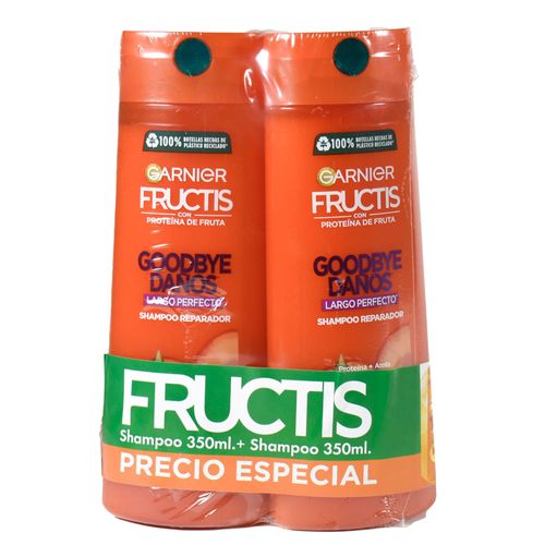 Pack FRUCTIS Gbd Shampoo 350 ml + Shampoo 350 ml