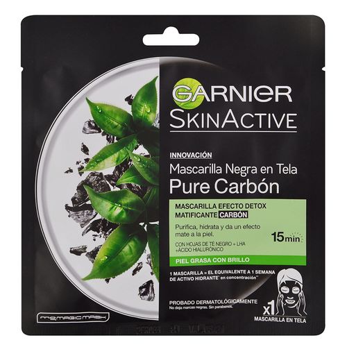 Mascara facial GARNIER charcoal