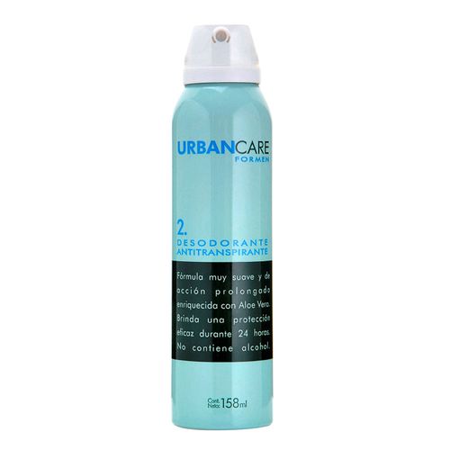 Desodorante antitranspirante URBAN CARE for men 158 ml