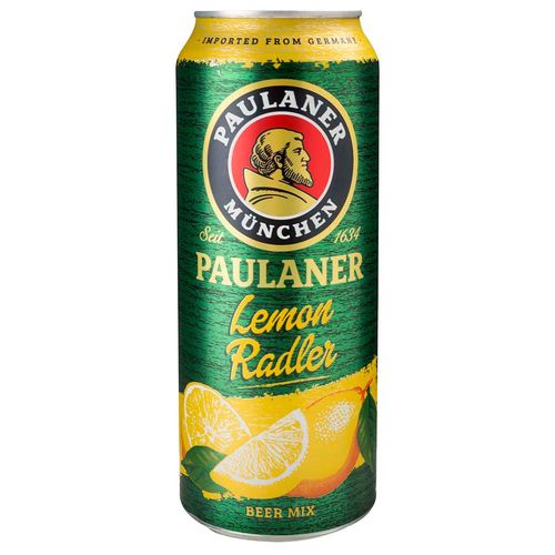 Cerveza PAULANER con limón la 500 ml