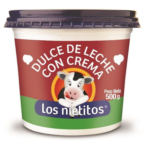 Dulce de leche LOS NIETITOS crema 500 g