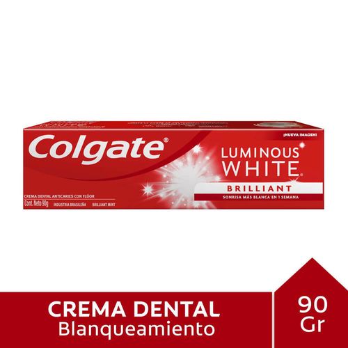 Crema dental COLGATE Luminous White 90 g