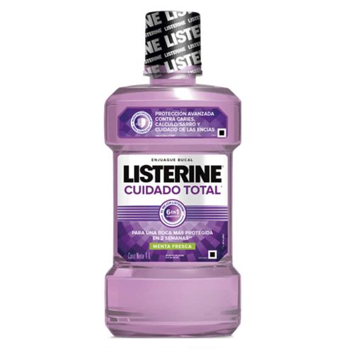 Enjuague bucal LISTERINE Crema total 1000 ml x 700 ml