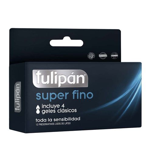 Preservativo Tulipán Extra Fino 12 x 10 un.