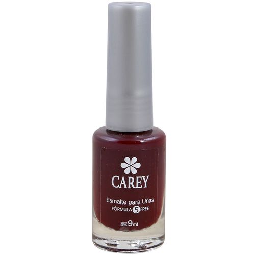 Esmalte de uñas CAREY N° 075 cremoso bordeaux