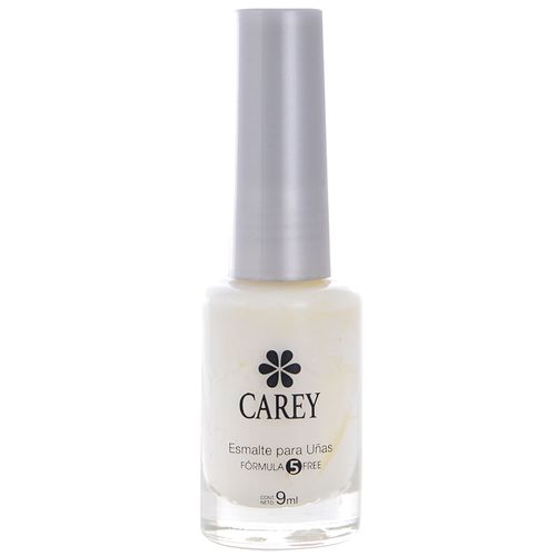 Esmalte de uñas CAREY N° 037 blanco tiza cremoso