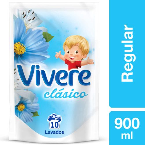 Suavizante Ropa VIVERE Clásico doy pack 900 ml