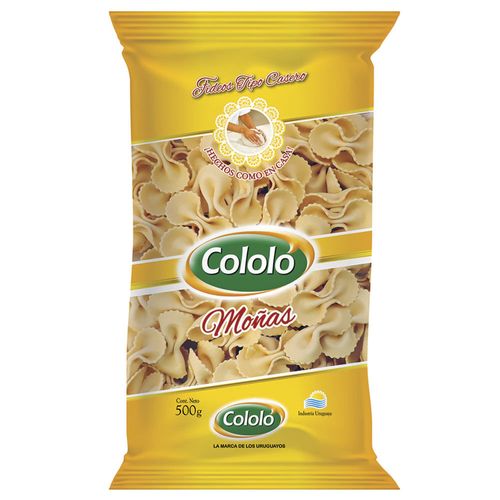 Fideos COLOLÓ Moñas Tipo Casero 500 g