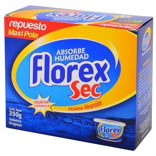 Absorbe humedad FLOREX repuesto sec 350 g