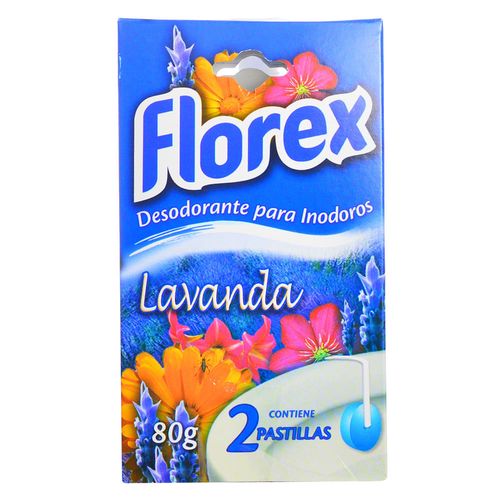 Desodorante inodoro FLOREX lavanda doble 100 g