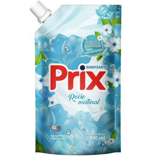 Suavizante Ropa PRIX Rocío Matinal doy pack 900 ml