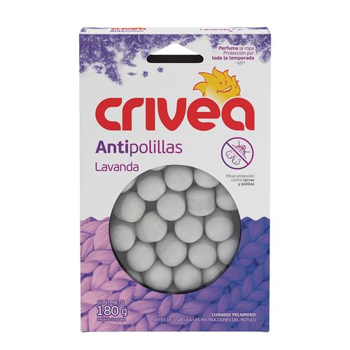 Matapolillas CRIVEA Bolitas Lavanda 180 g