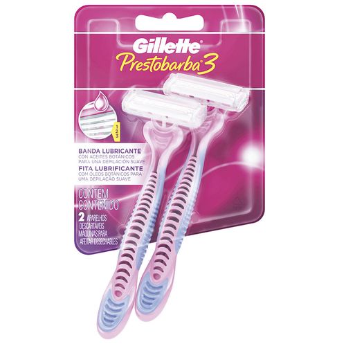 Máquina Prestobarba 3 GILLETTE Mujer 2 un.