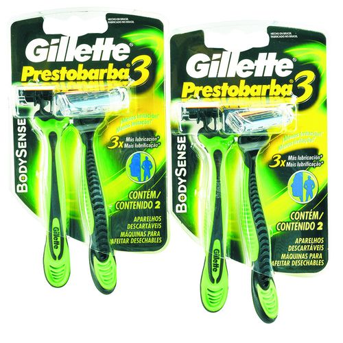 Máquina Prestobarba 3 GILLETTE Hombre 4 un.