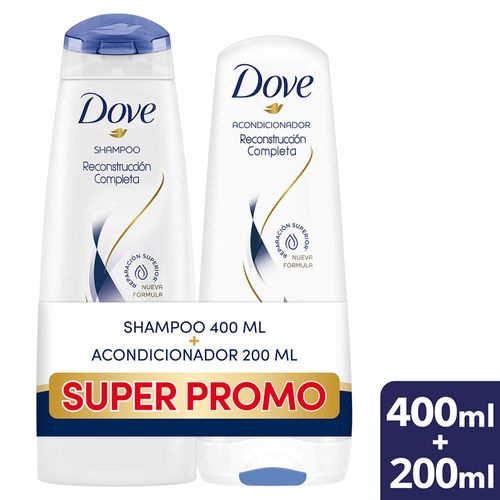 Pack DOVE Reconstrucción Shampoo + acondicionador