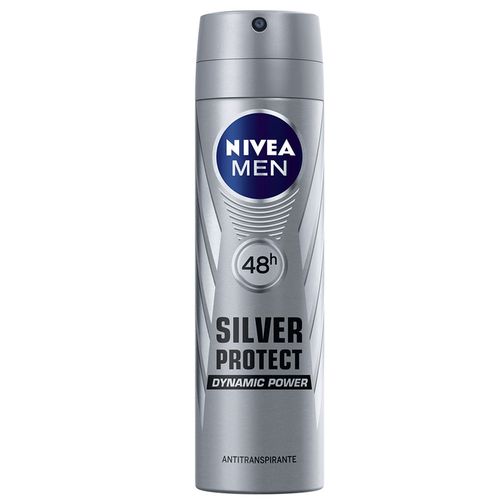 Desodorante NIVEA spray silver men 150 ml