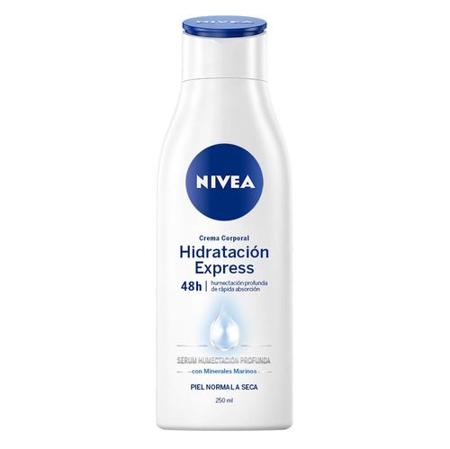 Body Loción NIVEA express normal seca 250 ml