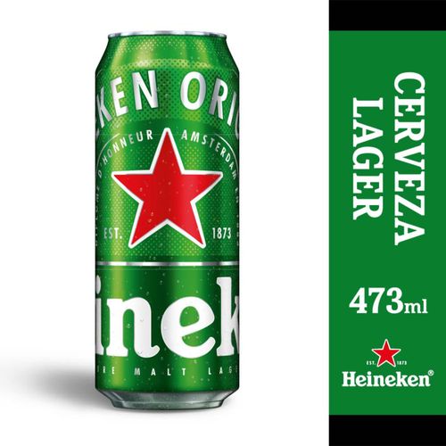 Cerveza HEINEKEN 473 ml