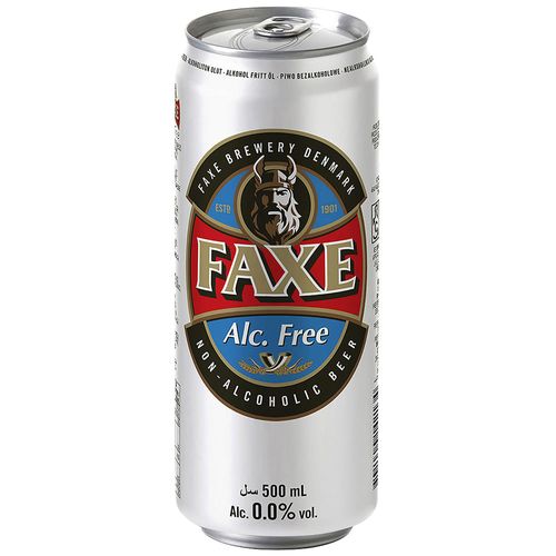 Cerveza sin alcohol FAXE 500 ml