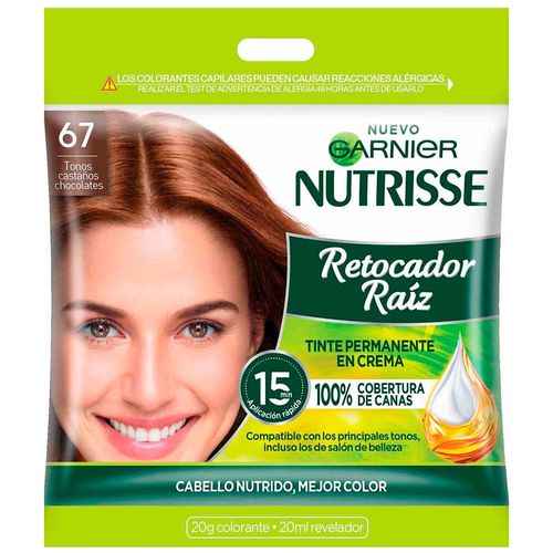 Coloración NUTRISSE retocador de raíz 67, 20g+20ml