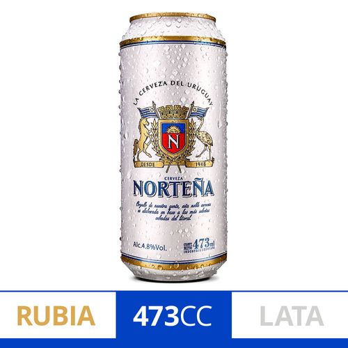 Cerveza NORTEÑA 473 ml