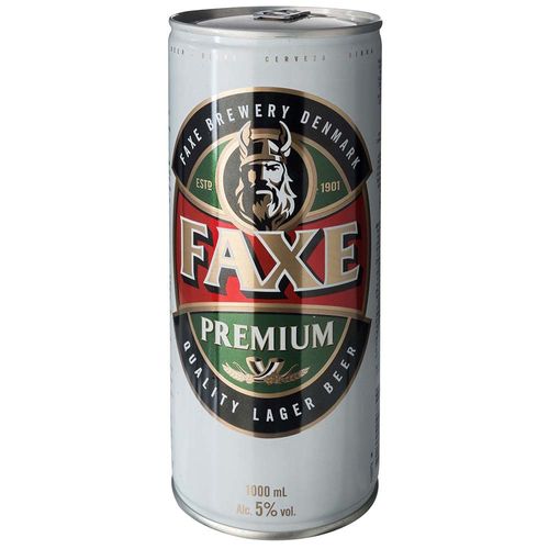 Cerveza FAXE Premium 1 L