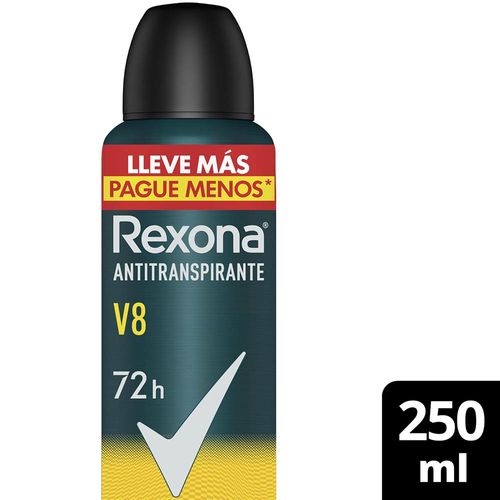 Desodorante REXONA V8 Men 250 ml