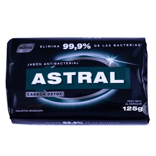 Jabón ASTRAL Characoal 125 g