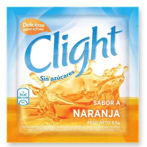 Refresco CLIGHT naranja