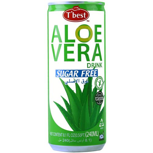 Agua de aloe T'BEST sin azúcar 240 ml