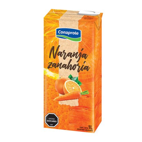 Jugo CONAPROLE naranja/zanahoria fortificado 1 L