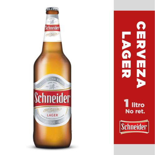 Cerveza SCHNEIDER envase descartable 970 ml