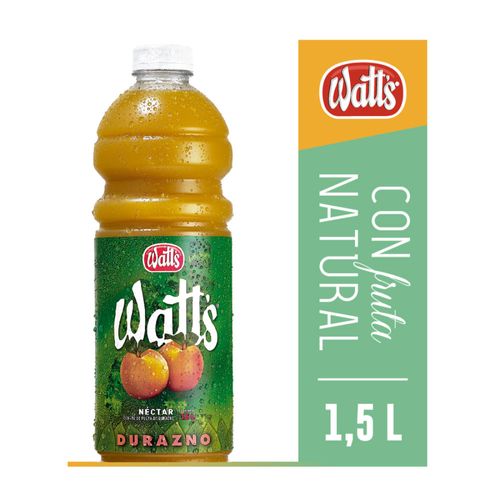 Jugo WATTS durazno 1.5 L