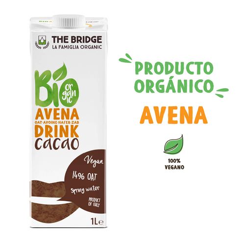 Bebida THE BRIDGE de Avena y Choco 1 L