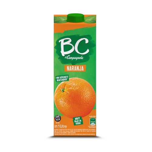 Jugo BC La Campagnola naranja 1 L