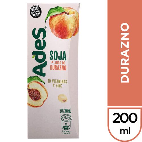 Jugo ADES Durazno 200 ml