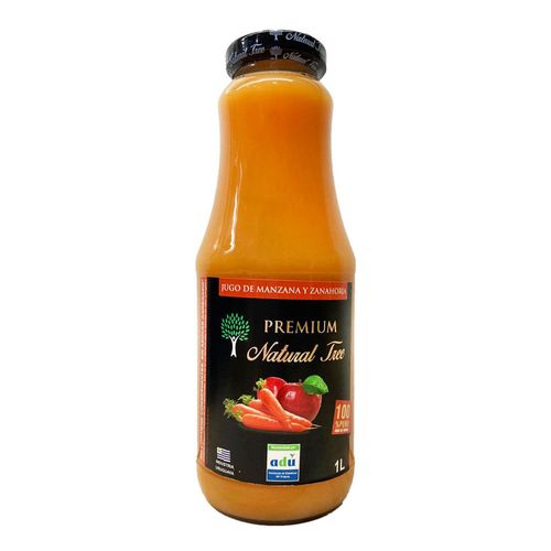 Jugo NATURAL TREE manzana y zanahoria 1L