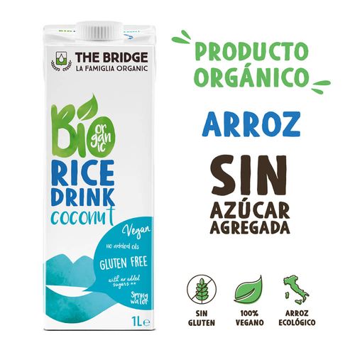 Bebida THE BRIDGE de Arroz y Coco 1 L