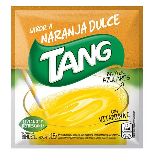 Refresco TANG naranja dulce 18 g