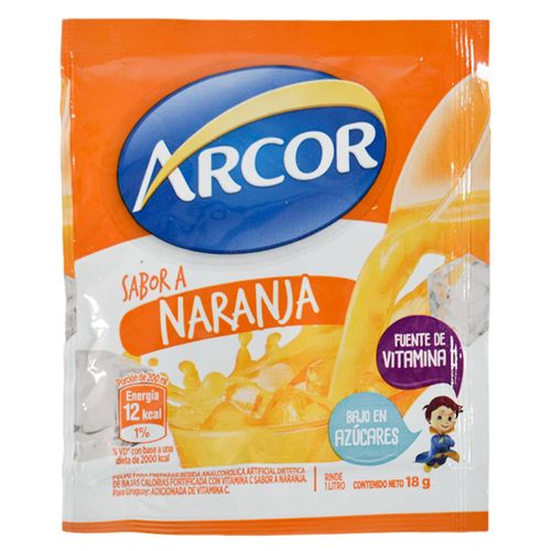 Refresco ARCOR naranja 20 g