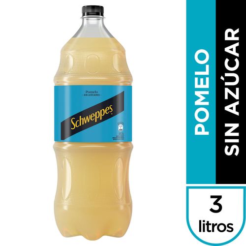 Refresco SCHWEPPES pomelo sin azúcar 3 L