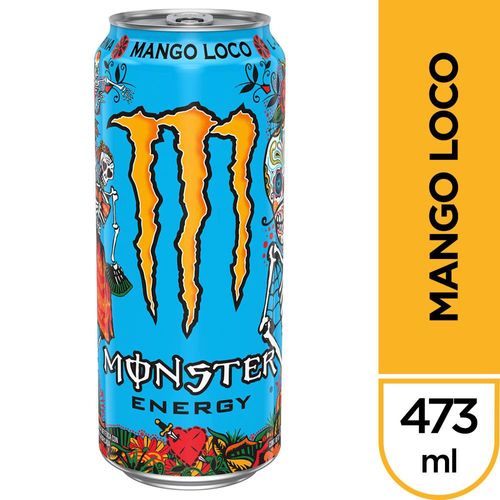 Bebida energizante MONSTER mango loco 473 ml