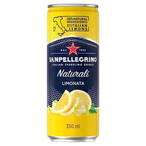 Agua SAN PELLEGRINO limón 330 ml